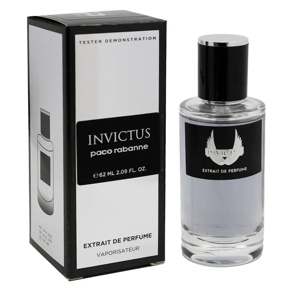 Тестер Extrait de Perfume - Paco Robanne Invictus for men 62 ml