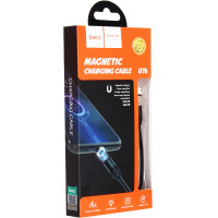Кабель Hoco U76 Magnetic charging data cable for MicroUSB 1.2м (Черный)