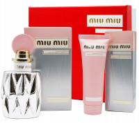Подарочный набор Miu Miu Fleur D'argent Eau De Parfum Absolue - Духи 100 ml + Крем для рук 75 ml