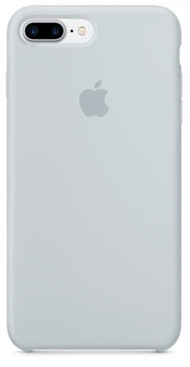 Силиконовый чехол для Айфон 7/8 Plus -Сине-серый (Blue Grey)