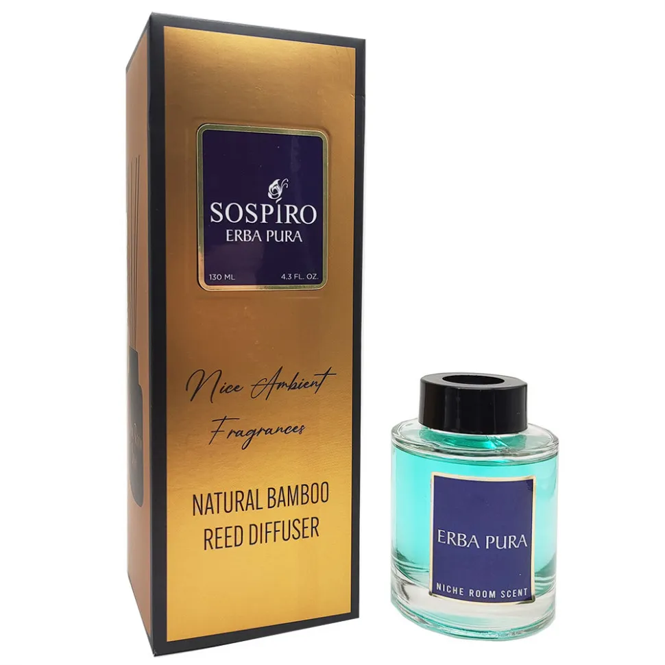 Аромадиффузор с палочками Sospiro Erba Pura 130 ml