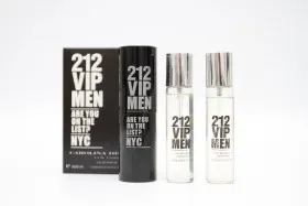 Туалетная вода 3*20 ml Carolina Herrera 212 Vip Men