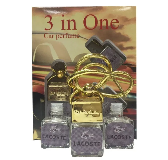 Car perfume Lacoste Pour Homme ( 3 in 1)