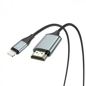 Кабель HOCO UA15 Lightning to HDMI audio,video hd cable adapter 2м.