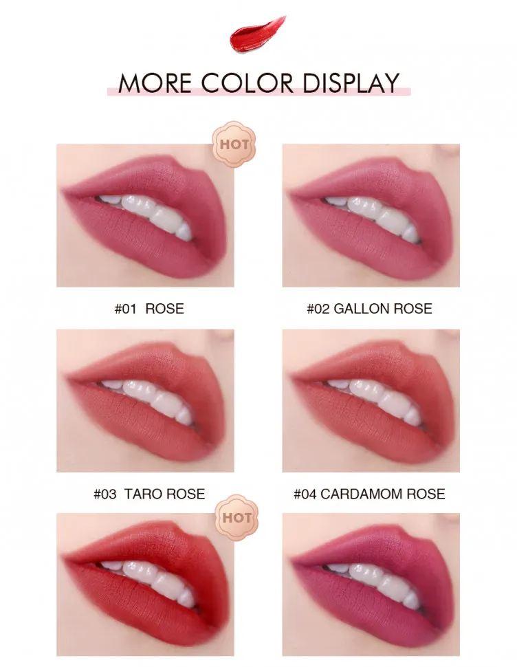 Матовая помада для губ O.TWO.O арт. SC003 #8 4.5 g.