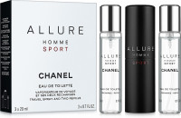 Туалетная вода 3*20 ml Chanel Allure Homme Sport