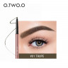 Карандаш для бровей O.TWO.O Fine Triangle eyebrow pencil (арт. 1007) #01 Taupe 0.2 g.