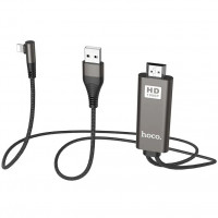 Кабель Hoco UA14 Lightning To HDMI audio,video hd cable adapter 2м.