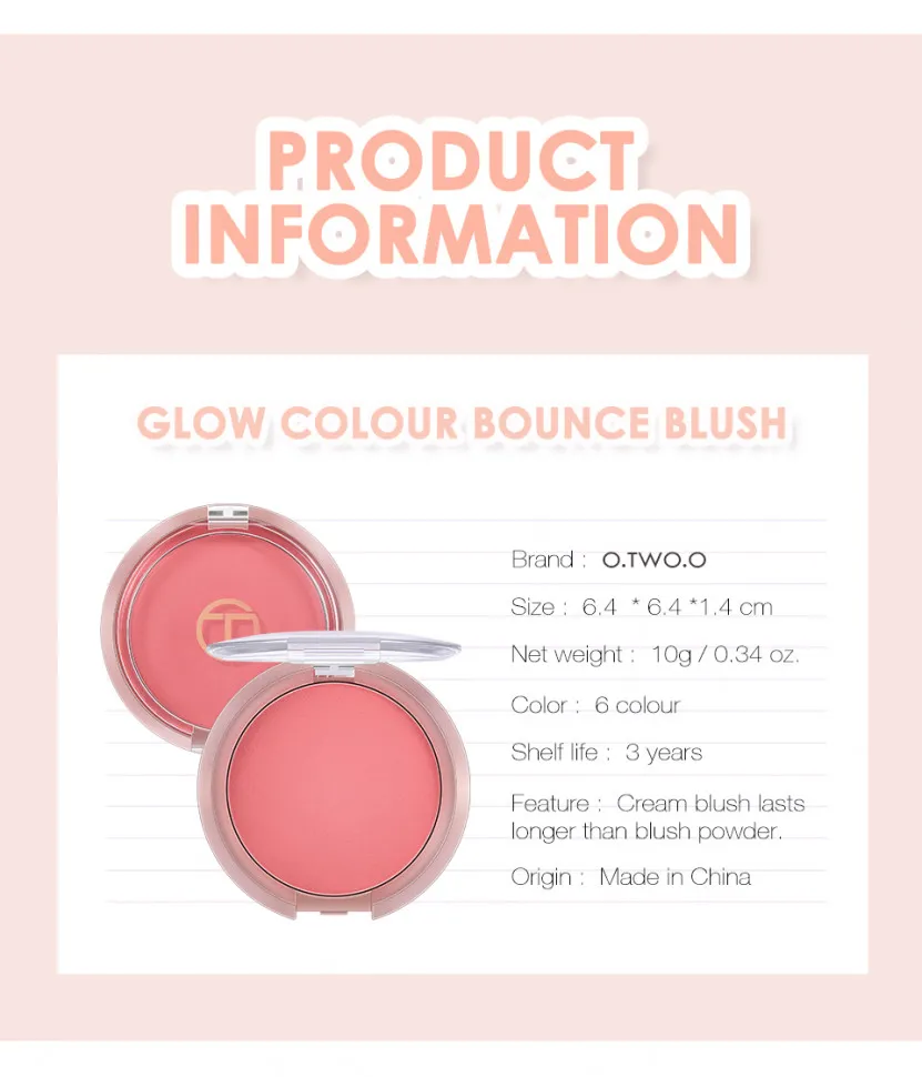 Румяна O.TWO.O арт. 9138 #01 1 цв.