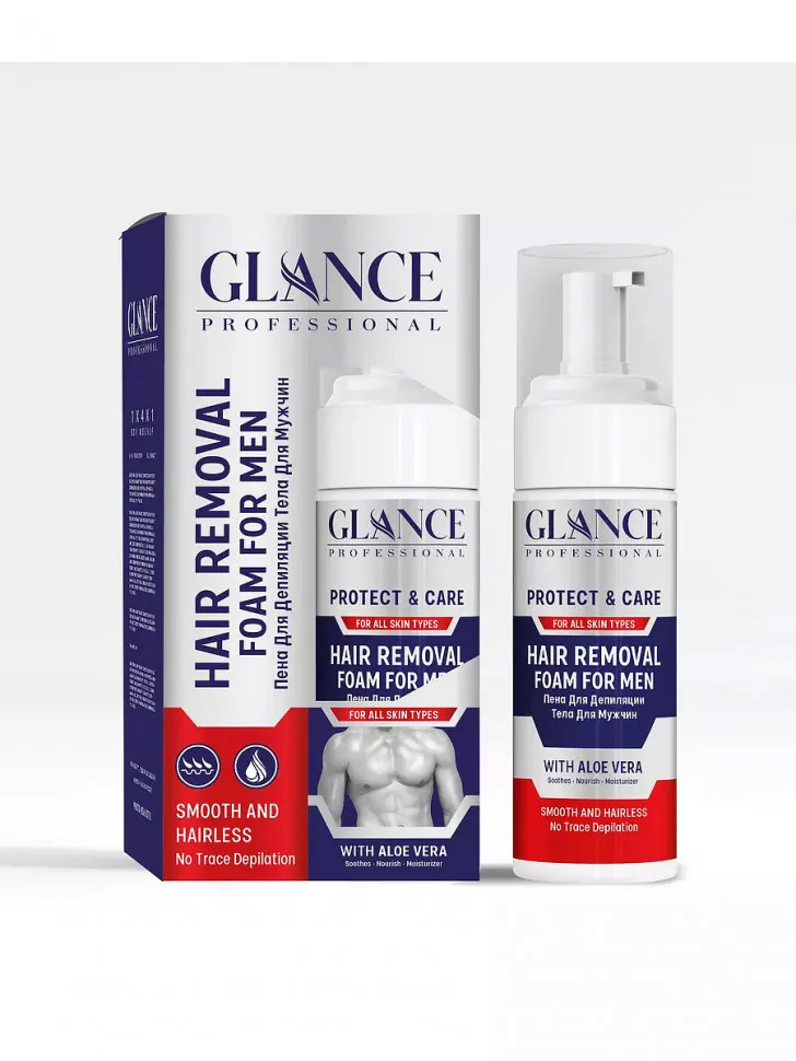 Glance Professional Пена для депиляции волос for men 150 ml