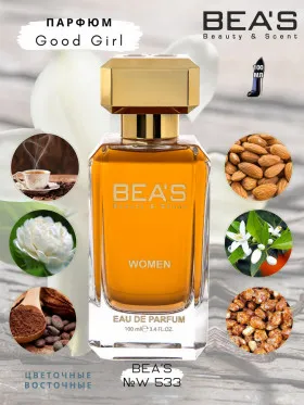 Парфюм Beas 100 ml W 533 Carolina Herrera Good Girl for women
