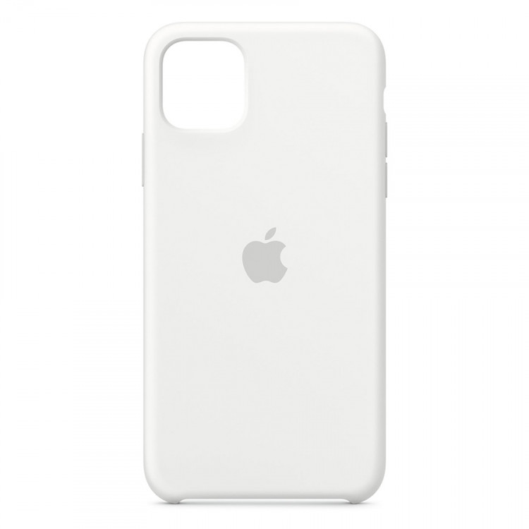 Силиконовый чехол для  Айфон 11 Pro Max (Белый)