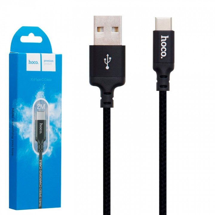 Кабель Hoco Type-C Cable USB X14 (2 Метра)
