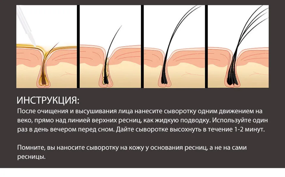 Сыворотка для ресниц O.TWO.O Eyelash Nourishing Essece 3 ml (арт. 9132)