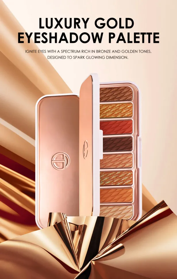 Палитра теней для век 8 цветов O.TWO.O арт. SC021 #02 10 g.