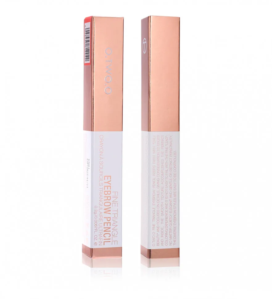 Карандаш для бровей O.TWO.O Fine Triangle eyebrow pencil (арт. 1007) #05 Caramel