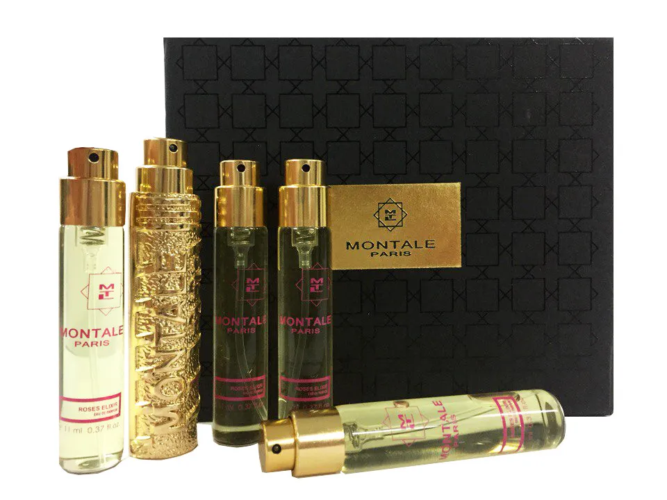 Подарочный набор Montale Roses Elixir 5*11 ml