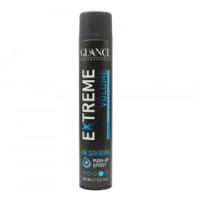 Лак для волос Glance Professional Extreme Volume Push-Up Effect 400 ml