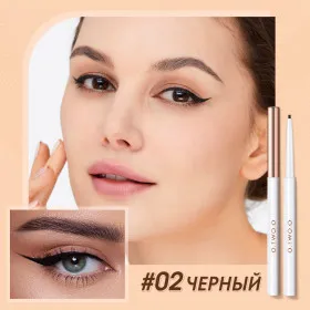 O.TWO.O Гелевая подводка для глаз Gel Eyeliner Waterproof Soft Eye Liner Pencil Quick Dry Makeup SC028 №02 Black