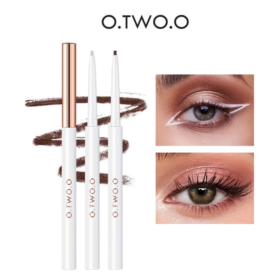 O.TWO.O Гелевая подводка для глаз Gel Eyeliner Waterproof Soft Eye Liner Pencil Quick Dry Makeup SC028 №02 Black
