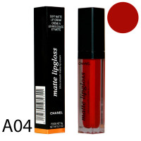 Блеск для губ Chanel matte lipgloss A04 RUSSIAN RED 6 ml
