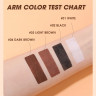 O.TWO.O Гелевая подводка для глаз Gel Eyeliner Waterproof Soft Eye Liner Pencil Quick Dry Makeup SC028 №04 Dark Brown