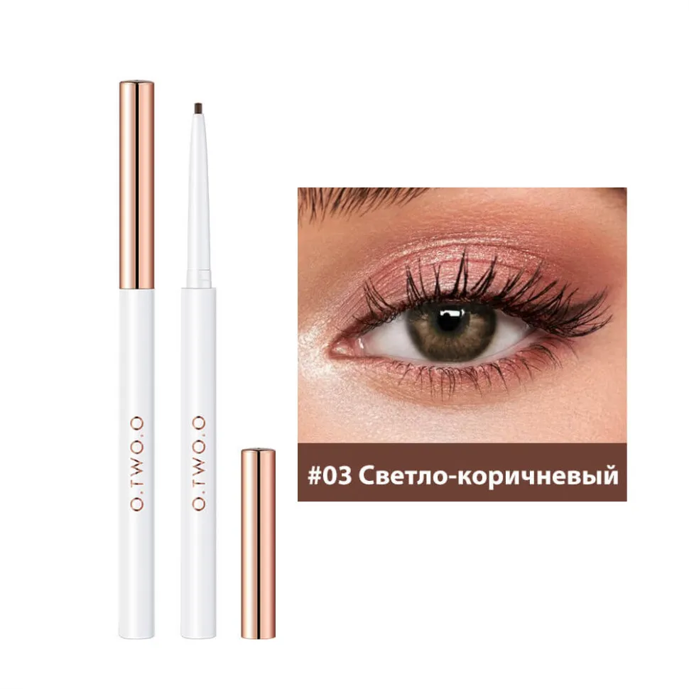 O.TWO.O Гелевая подводка для глаз Gel Eyeliner Waterproof Soft Eye Liner Pencil Quick Dry Makeup SC028 №04 Dark Brown