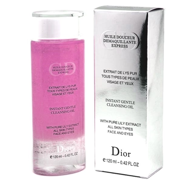 Двухфазное - средство для снятия макияжа Dior Huile Douceur Demaquillante Express 120 ml