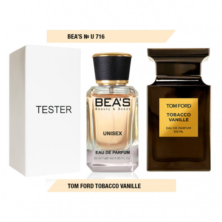 Тестер Beas Tom Ford Tobacco Vanille 25 ml unisex арт. U 716