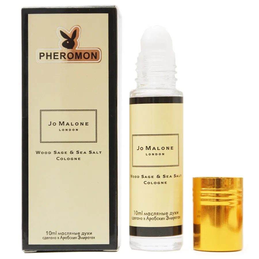 Духи с феромонами J. M. Wood Sage & Sea Salt 10 ml (шариковые)