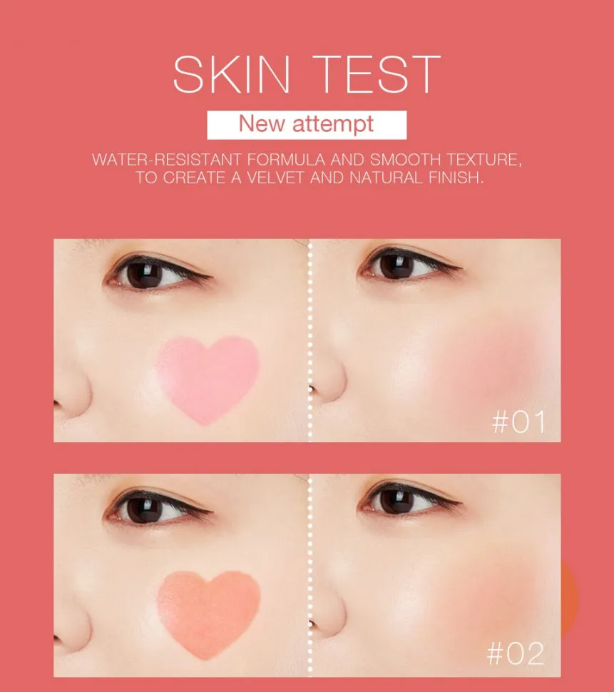 Румяна O.TWO.O Eternal Heart Cushion Blusher  6 ml (арт. 9997)