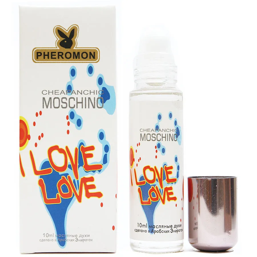 Духи с феромонами Moschino Cheap and Chic I Love Love for women 10 ml (шариковые)