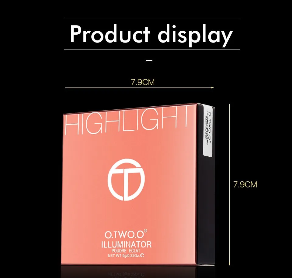 Пудра-хайлайтер Highligher Powder O.TWO.O арт. 6059 9g.