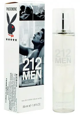 Духи с феромонами 55 ml Carolina Herrera 212 Men edt Pour homme