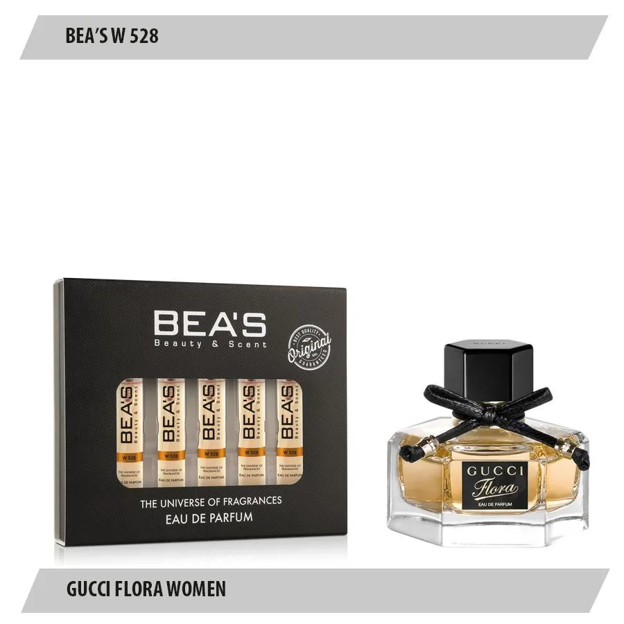 Парфюмерный набор Beas Gucci Flora Women 5*5 ml W 528