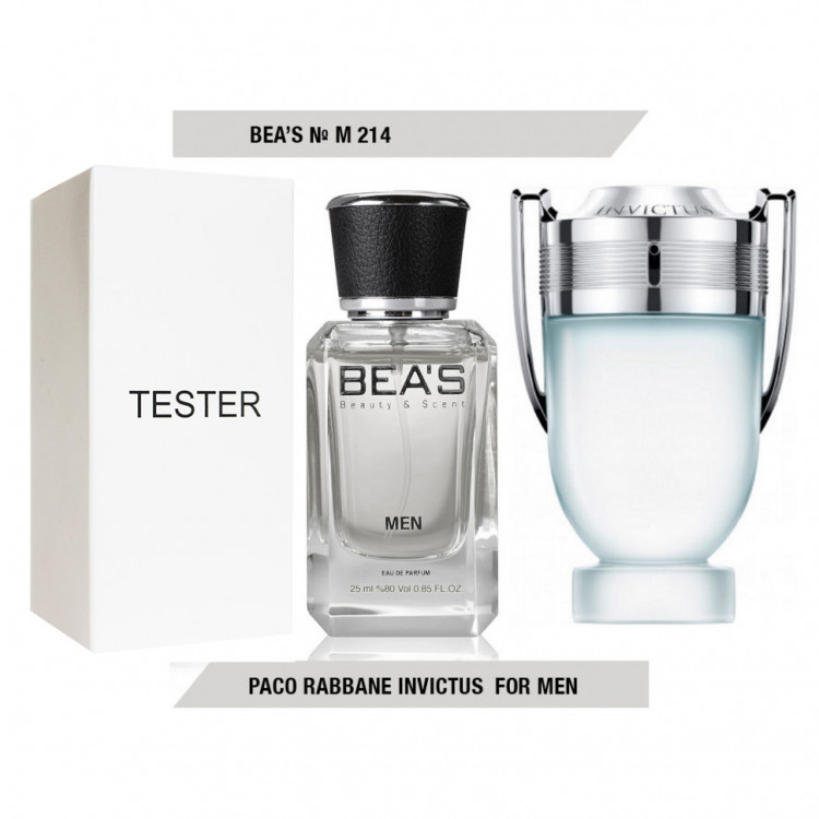 Тестер Beas Paco Rabanne Invictus 25 ml арт. M 214