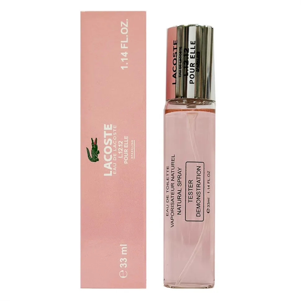 Тестер  Lacoste L12 12 Pour Elle Sparkling for women 33 ml