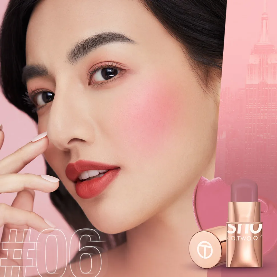 Стик-румяна O.TWO.O #6 7 g. Арт: SC049 - Розовый