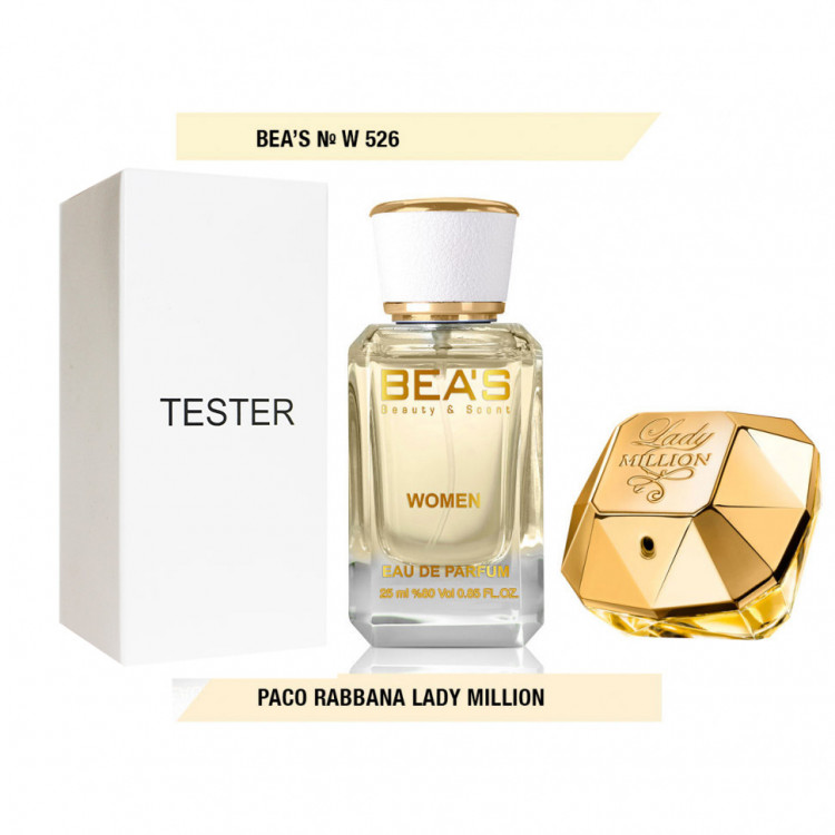 Тестер Beas Paco Rabanne Lady Million 25 ml for women арт. W 526