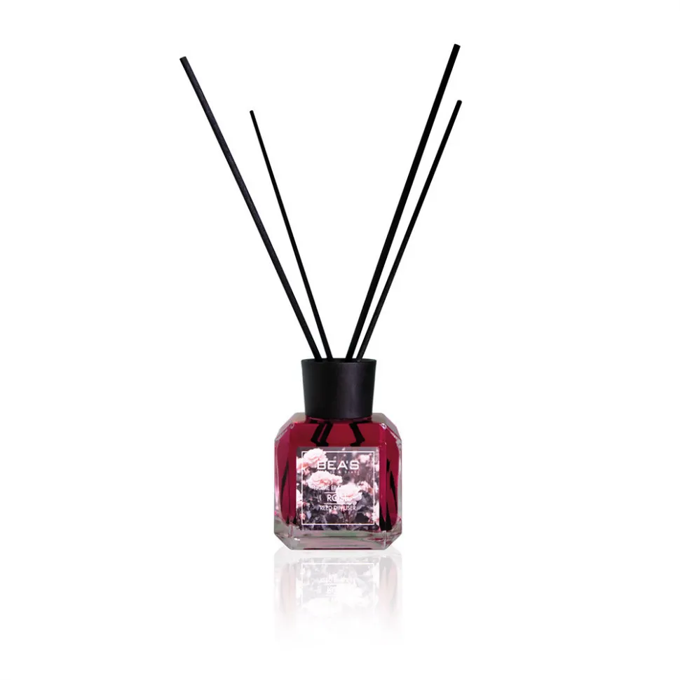 Ароматический диффузор с палочками Beas Rose - Роза 120 ml