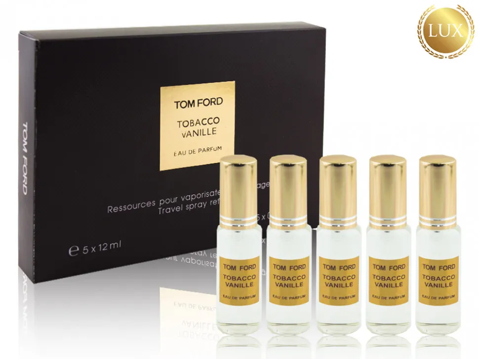Парфюмерный набор Tom Ford Tobacco Vanille edp  for women 5 x 12 ml