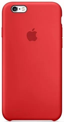 Силиконовый чехол для Айфон 6/6s -Красный (Red)