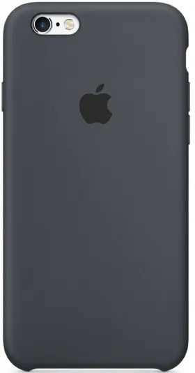 Силиконовый чехол для Айфон 6/6s -Угольно-серый (Charcoal Gray)