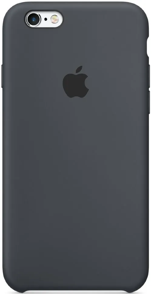 Силиконовый чехол для Айфон 6/6s -Угольно-серый (Charcoal Gray)