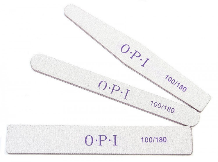 Пилка для ногтей O.P.I 100/180 (в ассортименте)