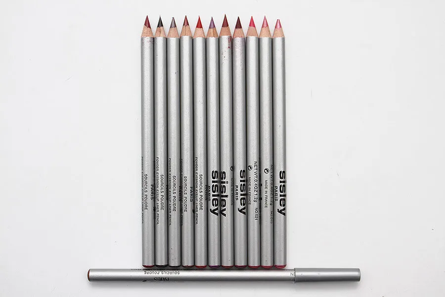 Карандаши для глаз Sisley цветные (упаковка-12шт.)