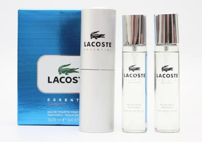 Туалетная вода 3*20 ml Lacoste Essential Sport