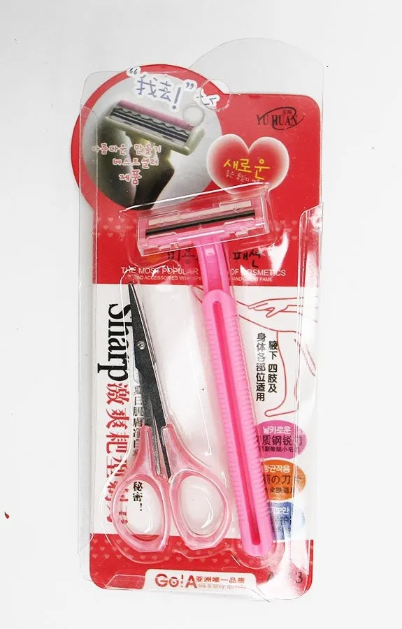 Набор: Станок бритвенный + ножницы