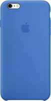 Силиконовый чехол для Айфон 6/6s -Cиний (Bright Blue)
