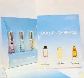 Подарочный парфюмерный набор Дольче Габбана 3x20 ml ОАЭ